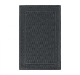 Medvilninis vonios kilimėlis Bee Waffle dark grey 50x80 cm