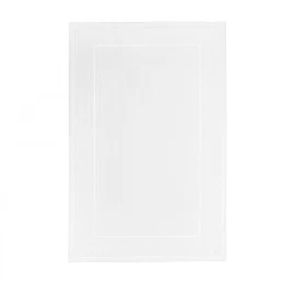 Medvilninis vonios kilimėlis Melody white 50x80 cm