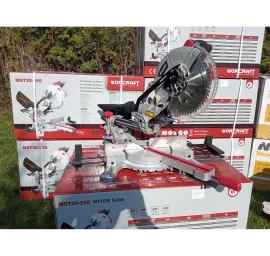 Medžio skersinio pjovimo staklės 255mm 2000W WORCRAFT