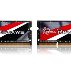 Memory RAM G.SKILL Ripjaws F3-1600C9D-16GRSL (DDR3 SO-DIMM; 2 x 8 GB; 1600 MHz; 9)