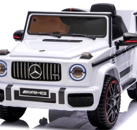 „mercedes Amg G63 4x4“ Balti „eva“ Putų Ratai, Minkšta Sėdynė, „lion“ Licencija