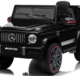 „mercedes Amg G63 4x4“, Juodos Spalvos „eva“ Putų Ratukai, Minkšta Sėdynė, „lion“ Licencija