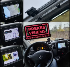 Mercedes-benz Sprinter Volkswagen Crafter android multimedija