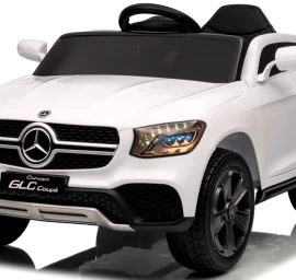 Mercedes Glc Coupe Concept 4x4 White Eva Leather Licencija Ličio Jonų Akumuliatorius