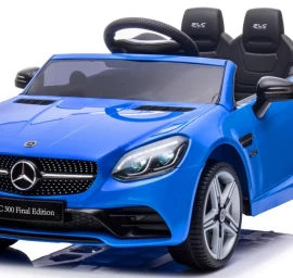 Mercedes Slc 300 Blue Eva Putų Ratai, Minkšta Sėdynė Licencija Ličio Jonų Akumuliatorius