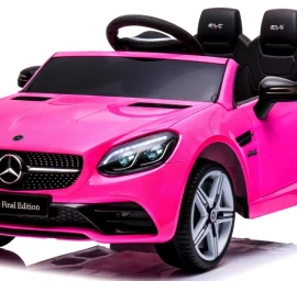 Mercedes Slc 300 Rožinis Putų Eva Ratai, Minkšta Sėdynė Licencija Ličio Jonų Akumuliatorius