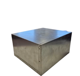 Metalinė dėžutė vėdinimo grotelėms 2x75, universali