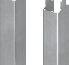 Metalinės atramos pažemintai keramikai Tece