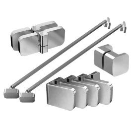 Metalinių dalių komplektas RAVAK B SET BSDPS 120 dešininės, chromo sp.