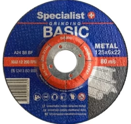 Metalo pjovimo diskas SPECIALIST+ Basic, 230x2x22mm
