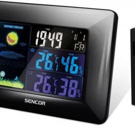 Meteorologijos Stotis Sws 4250 Su Spalvotu Lcd Ekranu