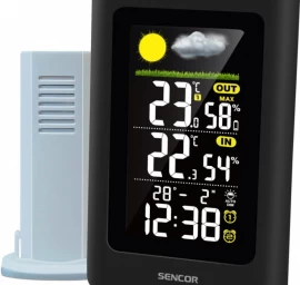 Meteorologijos Stotis Sws 4270 Su Spalvotu Lcd Ekranu
