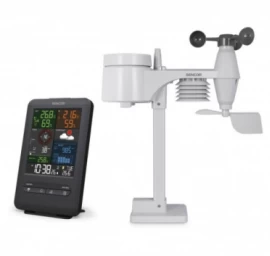 Meteorologijos Stotis Sws 9300 Pro 5,4 Colių Ekranas, 5in1 Jutiklis