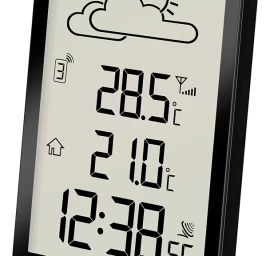 Meteorologinė Stotelė Bresser Temeotrend St Rc, Juoda