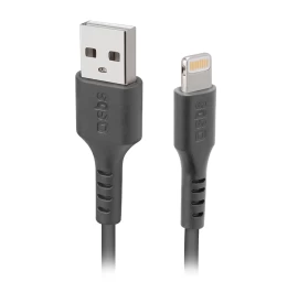 Mfi Sertifikuotas Kabelis Usb-a - Iphone Lightning 1 M - Juodas