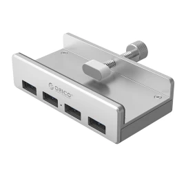 Mh4pu Stalinio Monitoriaus Gnybtų Skirstytuvas 4x Usb-a - Sidabrinis