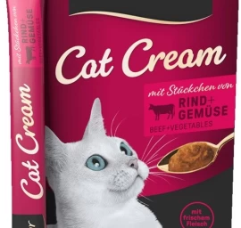 MIAMOR Cat Cream Beef - cat treats - 5x15g