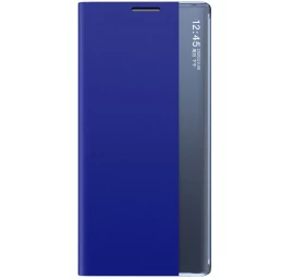 Miegamojo Dėklo Dangtelis Su smart Cover Atvartu, Skirtas xiaomi Redmi K40 Pro+ / K40 Pro / K40 / Poco F3 Blue