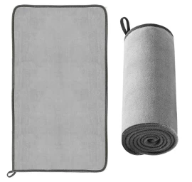Mikropluošto Rankšluostis Automobiliui Džiovinti 40x80cm Pilkas