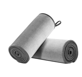 Mikropluošto Rankšluostis Automobiliui Džiovinti Mikropluošto 40x40 Cm Pilkos Spalvos - Rinkinys Iš 2 Vnt. Mikropluošto Rankšluostis Automobiliui Džiovinti Mikropluošto 40x40 Cm Pilkos Spalvos - Rinkinys Iš 2 Vnt.
