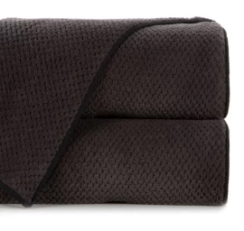Mikropluošto rankšluostis ZOE 70x140 cm, black, 457037