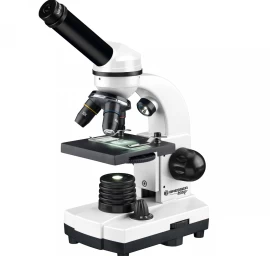 Mikroskopas bresser Junior Biolux Sel 40-1600x Su Dėklu, Baltos Spalvos