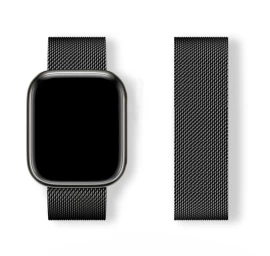 milanese Loop Apyrankė apple Watch 38/40/41 - Juoda