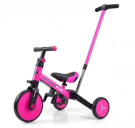Milly Mally 4in1 Dviratis Optimus Plus Pink