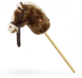 Milly Mally Hobby Stick Horse Dark Brown