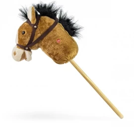 Milly Mally Hobby Stick Horse Light Brown