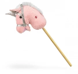 Milly Mally Hobby Stick Horse Light Pink