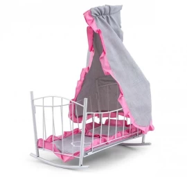 Milly Mally Lily Lėlių Lovytė / Lopšys Su Baldakimu Prestige Pink