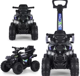Milly Mally Transporto Priemonė Su Rankena Wild Black