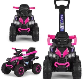 Milly Mally Transporto Priemonė Su Rankena Wild Pink