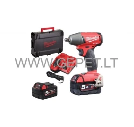 AKUMULIATORINIS SMŪGINIS VERŽLIASUKIS ½˝ MILWAUKEE M18 FIWF12-502X 4933451071