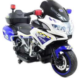 Milžiniškas Superbike Policijos Lenktynininkas, Minkšti Ratai, Minkšta Sėdynė, Dujos Rankenoje, Stabdžiai /mh888