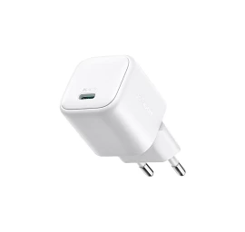 Mini 30w Gan Usb-c Tinklo įkroviklis - Baltas