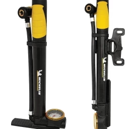 Mini Dviračių Siurblys Su Manometru 2in1 Alu Michelin 8 Bar(120psi)