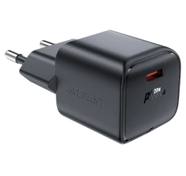 Mini Gan Pd 20w Usb-c Tinklo įkroviklis, Juodas