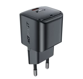 Mini Gan Pd 30w Usb-c Tinklo įkroviklis, Juodas