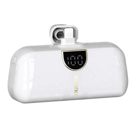 Mini powerbank 5000 Mah, Skirtas iphone Lightning Ir Usb-c - Baltas
