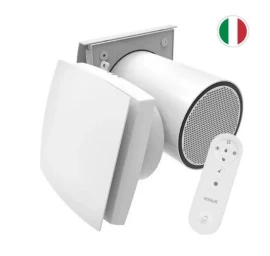 Mini rekuperatorius Adolus AD - L50H - W su drėgmės jutikliu ir WIFI