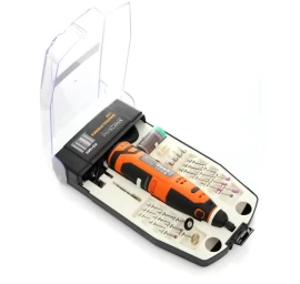 Mini šlifuoklis 12V + priedai KD1669