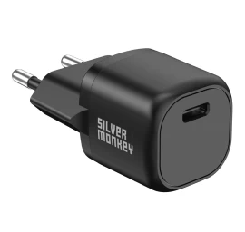 Mini Usb-c 20w Pd Tinklo įkroviklis, Juodas
