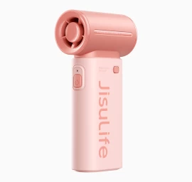 Mini Ventiliatorius Usb-c Nešiojamasis Ventiliatorius 5000 Mah - Rožinis