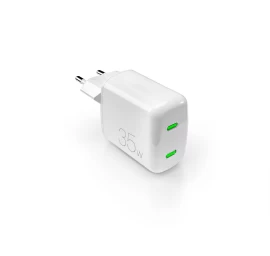 minipro 2xusb-c Gan 35 W Tinklo įkroviklis - Baltas