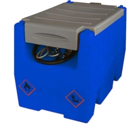 Mobili Adblue talpykla 220L (plastikinė) su pompa 12V ACAD40 (automatiniu pistoletu ir filtru)