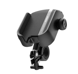 Mobiliojo Telefono Laikiklis Dviračiui, Motociklui, Motoroleriui 4,7-7'' - Juodas