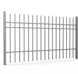 Vertikalios metalinės tvoros