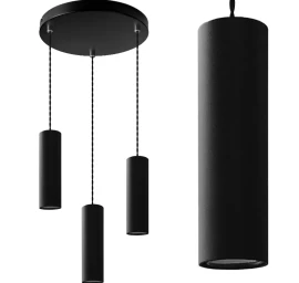 Modernūs Palėpės Vamzdžio Pakabinami šviestuvai 3p 05/3pc